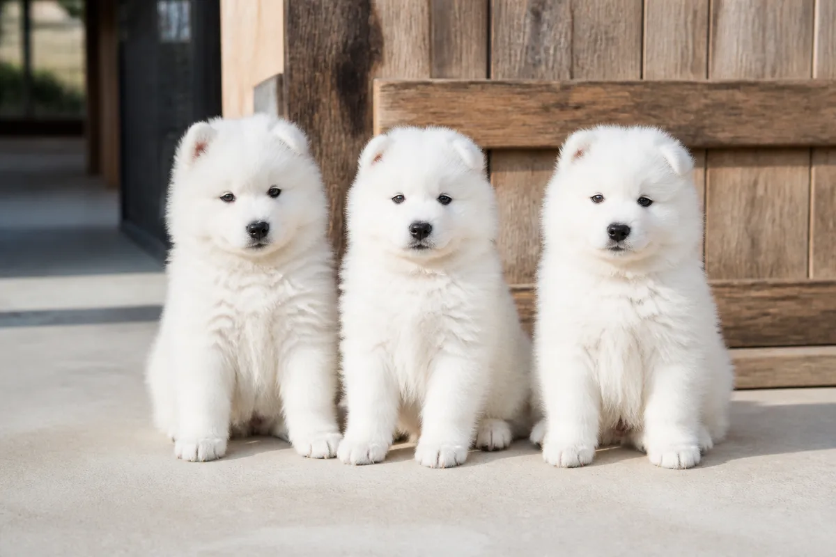 Chiots samoyèdes : prix, portées et réservation